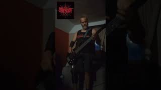 SLIPKNOT SURFACING  BASS SHORTY basscover slipknot tbt paulgray [upl. by Boehike]