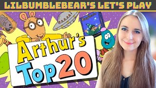 PBS KIds Arthur Games Arthurs Top 20 Full Gameplay [upl. by Roydd]