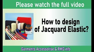 How to design of jacquard Elastic [upl. by Ediva]