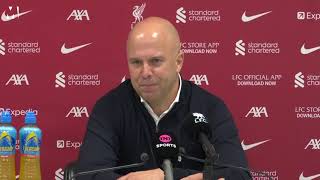 Arne Slot speaks after his sides 20 win against Aston Villa [upl. by Creigh]