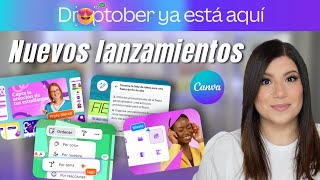 Actualizaciones de Canva que DEBES conocer ⭐️ DROPTOBER 2024 [upl. by Saxe]