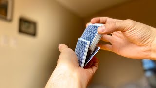 How to Shuffle Cards Overhand Shuffle [upl. by Ain748]