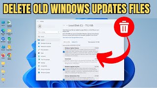 How To Delete Old Windows Update Files in Windows 1011  Free Up Space amp Boost PC Performance [upl. by Okiron966]