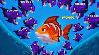 Fishdom 🐠 ads Mini game hungry fish level 27 update game level  Save Fish 🐟 [upl. by Enimzzaj]