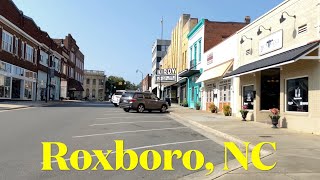 Im visiting every town in NC  Roxboro North Carolina [upl. by Nawotna]