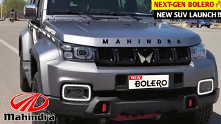 Mahindra Bolero 2024 Model Launch🔥 Only ₹699 Lakh  New Bolero Top Model  Price and Review [upl. by Nek]