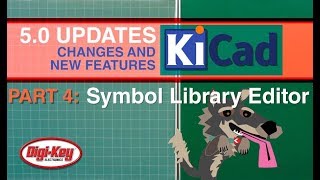 KiCad 50 Changes and New Features Symbol Library Editor 4 of 7  DigiKey [upl. by Ahsas]