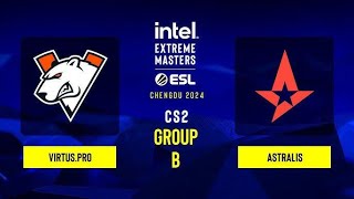 Astralis vs Virtus Pro CS2 ESL [upl. by Adnuhs]