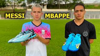 CHUTEIRA DO MESSI vs CHUTEIRA DO MBAPPE [upl. by Etteloiv216]