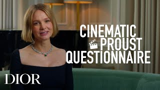 Carey Mulligan Takes the Cinematic Proust Questionnaire [upl. by Irec]