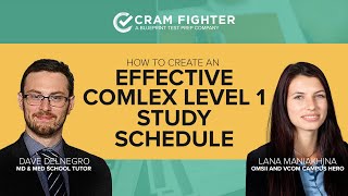 How to Build an Effective COMLEX Level 1 Study Schedule  Cram Fighter Med School Webinar [upl. by Ivad35]