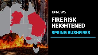 Significant bushfire risk rises across country as years of heavy rain dry up  ABC News [upl. by Yraunaj]