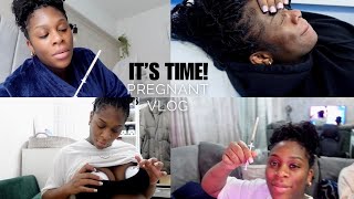 PREGNANCY VLOG 6  COLOSTRUM HARVESTING INDUCING MY LABOUR NATURALLY WATCH ME GET A SWEEP OVER IT [upl. by Nabois178]