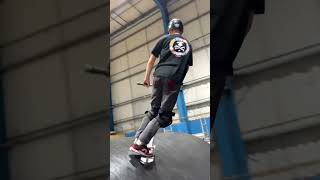 Flip kickless unless kickless 🤯 skatepark flip scootering scooter [upl. by Elamrej19]