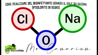 Realizzare del disinfettante dal sale Ipoclorito Di Sodio [upl. by Hestia52]