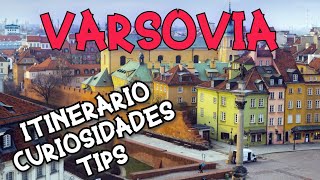 Varsovia Polonia que ver y visitar en 3 días  Tour por el Casco histórico 4K [upl. by Ami]