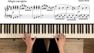 Sonatina in G Major Op 12 No 6 Allegro con spirito James Hook  Masterwork Classics Level 6 [upl. by Flatto]