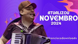 TARCISIO DO ACORDEON 2024 NOVEMBRO  CD ATUALIZADO  8 MÚSICAS NOVAS  NOVO REPERTÓRIO [upl. by Nalek]