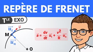 Repère de FRENET ✅ Mouvement circulaire  Terminale spécialité  Physique [upl. by Eiliah12]