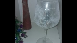 Diy  Come Realizzare Bicchieri Glitter   Adatti Anche Per Fare Regalini [upl. by Notlek]