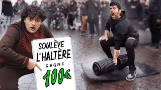 SOULÈVE Cette HALTÈRE et GAGNE 100€  AKHMETOV [upl. by Itsa]