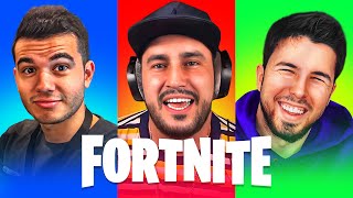 Challenge con Willyrex y bysTaXx en Fortnite [upl. by Mcclimans]