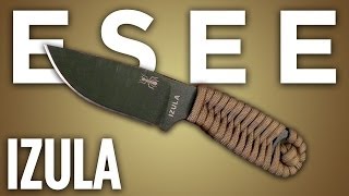 ESEE Izula Knife Review EDC Survival Champ [upl. by Ailaza]