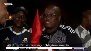 10th anniversary of Senzo Meyiwas murder Fans call for swift justice [upl. by Yrekaz]