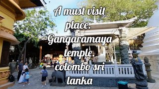 Gangaramaya temple  colombo  sri lanka [upl. by Handy]