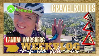 FIETS VAKANTIE GRAVELBIKEN SAARBURG DUITSLAND  KOMOOT ROUTES MTB・VLOG 148  Aaf on Wheels © [upl. by Laszlo]