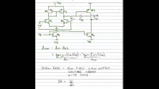 ECE 3110  Lecture 14  Part 3  Folded Cascode and Beginning Two Stage Op amp [upl. by Elburt]