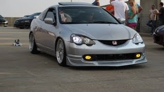 Acura RSX with Modified Subaru Header Part 2 [upl. by On]