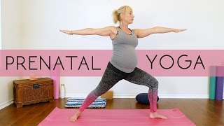 Prenatal Yoga for Beginners All Trimesters Weight Loss amp Flexibility for Healthy Moms [upl. by Prestige]