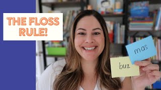 How to Teach the FLOSS Rule  Spelling Rule with double ending letters FF LL SS ZZ [upl. by Otrebliw]