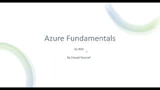 01  Azure fundamentals Course intro مقدمة [upl. by Eityak]