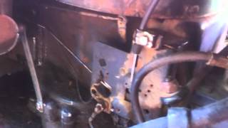 Wheel Horse 2115SB  First Start after Starter Replacement [upl. by Deeann750]