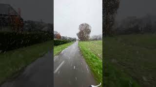 First Snow Fall in NRW Germany 2024 [upl. by Loleta]