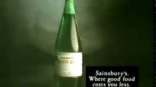 Sainsburys Advert  Scottish Spring Water 1980s [upl. by Ahsart566]