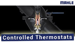 Map Controlled Thermostat by MAHLE  Optimal Temperature for the Engine [upl. by Leanatan]