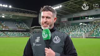 Stephen Bradley l Matchday 1 Interview v Larne l UEFA Conference League l 23 October 2024 [upl. by Fabiano]