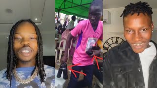 Naira Marley React to Zinoleesky Trenches Old Picture as he Steal Minerals at Parties [upl. by Nitsed239]