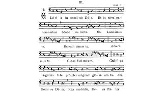 Gregorian Chant  Julian D Jankowski  Gloria ad libitum III [upl. by Blackman864]