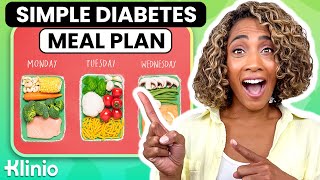 How to Create a Meal Plan When You Have Diabetes 7 Easy Tips [upl. by Enyawud]