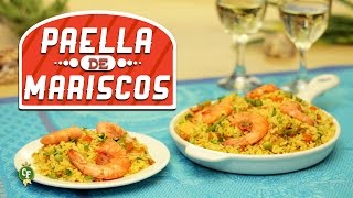 ¿Cómo preparar Paella de Mariscos  Cocina Fresca [upl. by Tarrah613]