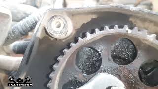 timing belt engine LG1 isuzu d max 24 amp Daewoo Lanos [upl. by Alilak]