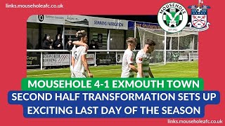 MOUSEHOLE 41 EXMOUTH TOWN  MATCH REPORT GOALS amp INTERVIEWS [upl. by Kowal]