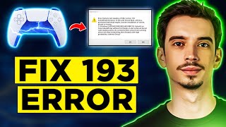 How To Fix Error 193 When Overclocking Controller on Windows 11 2024  Step by Step Tutorial [upl. by Tolecnal]