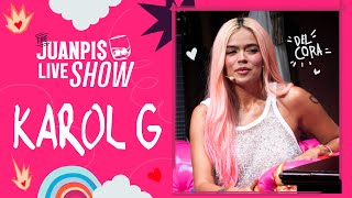 La primera entrevista de Karol G en Colombia en cuatro años  The Juanpis Live Show [upl. by Thorma]