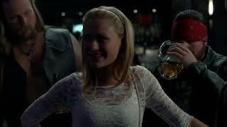 Sookie And Alcide Go To A Werewolf Bar  True Blood 3x03 Scene [upl. by Adnol]