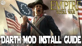 Installing Darth mod for Empire Total War Easy How to guide [upl. by Lehet]